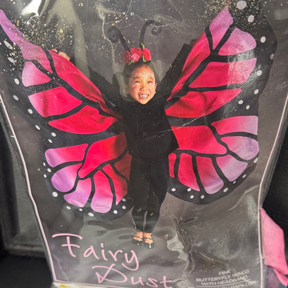 Fairy Dust Butterfly Wings Costume